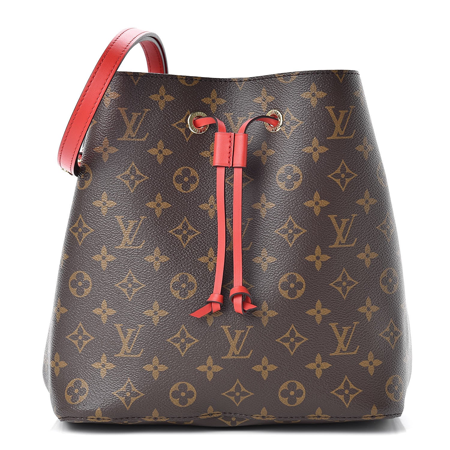 Louis Vuitton Monogram Neonoe MM Coquelicot 1 of 12