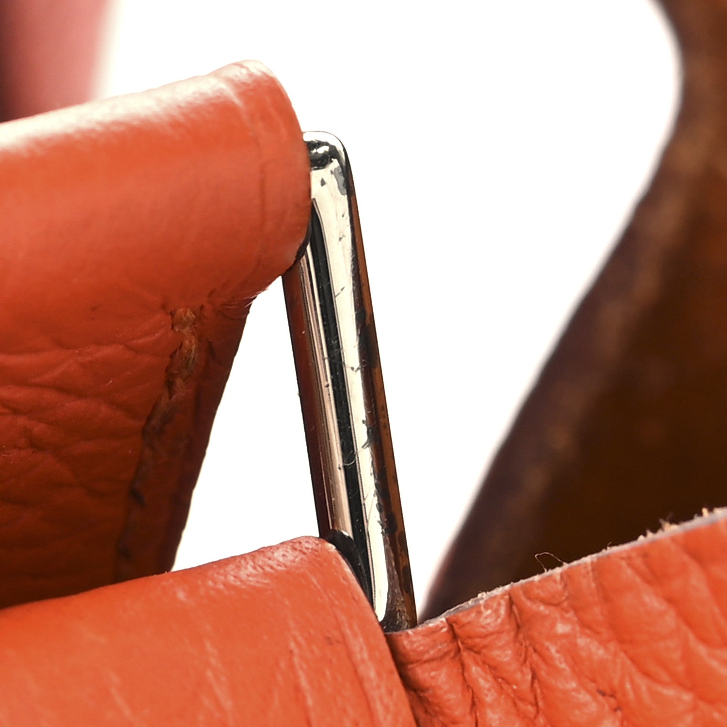 Hermes Taurillon Clemence Picotin Lock 18 PM Orange 15 of 15