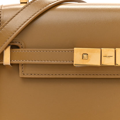 Saint Laurent Smooth Calfskin Mini Manhattan Shoulder Bag Natural Tan 8 of 12