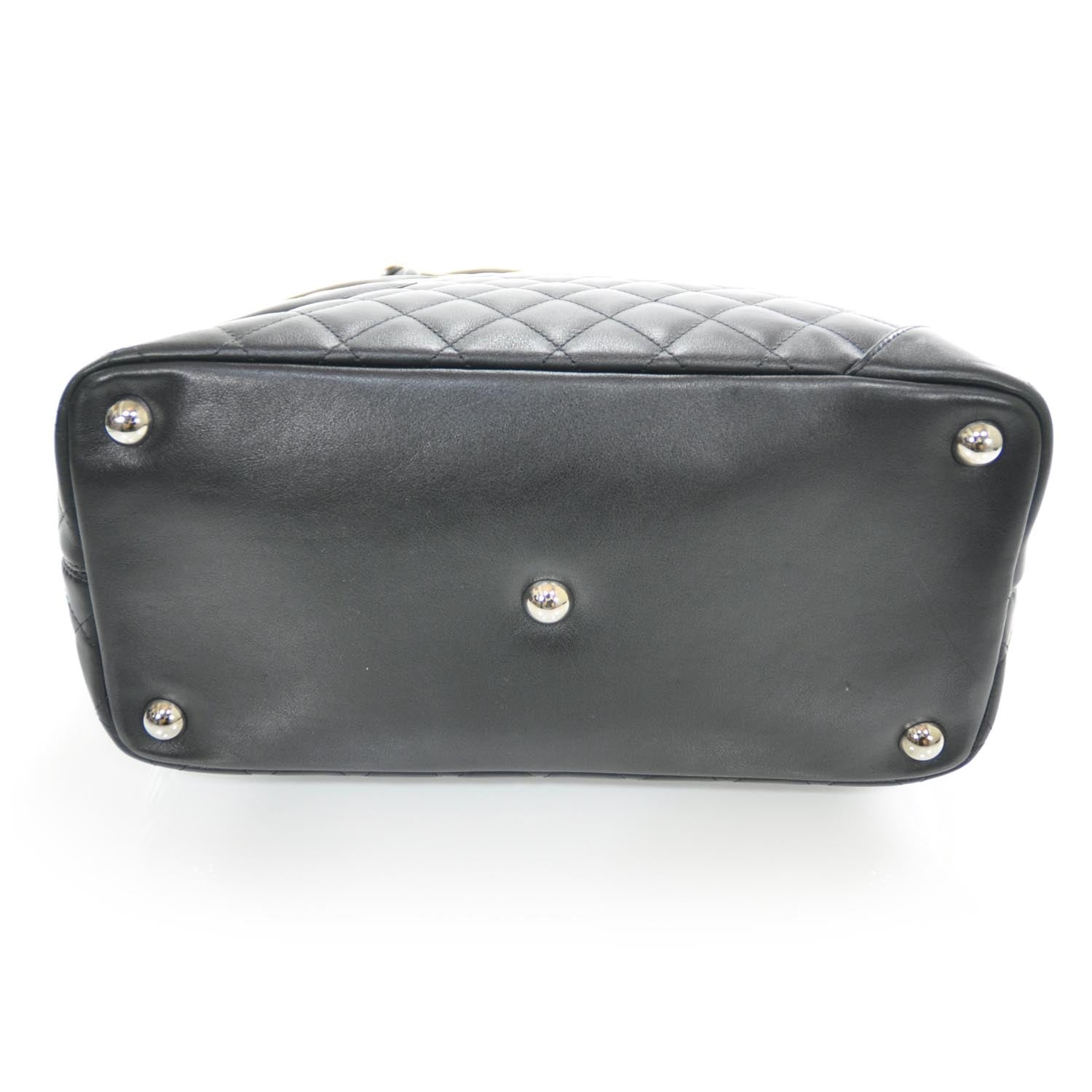 Chanel Calfskin Quilted Large Cambon Tote Black 4 of 9