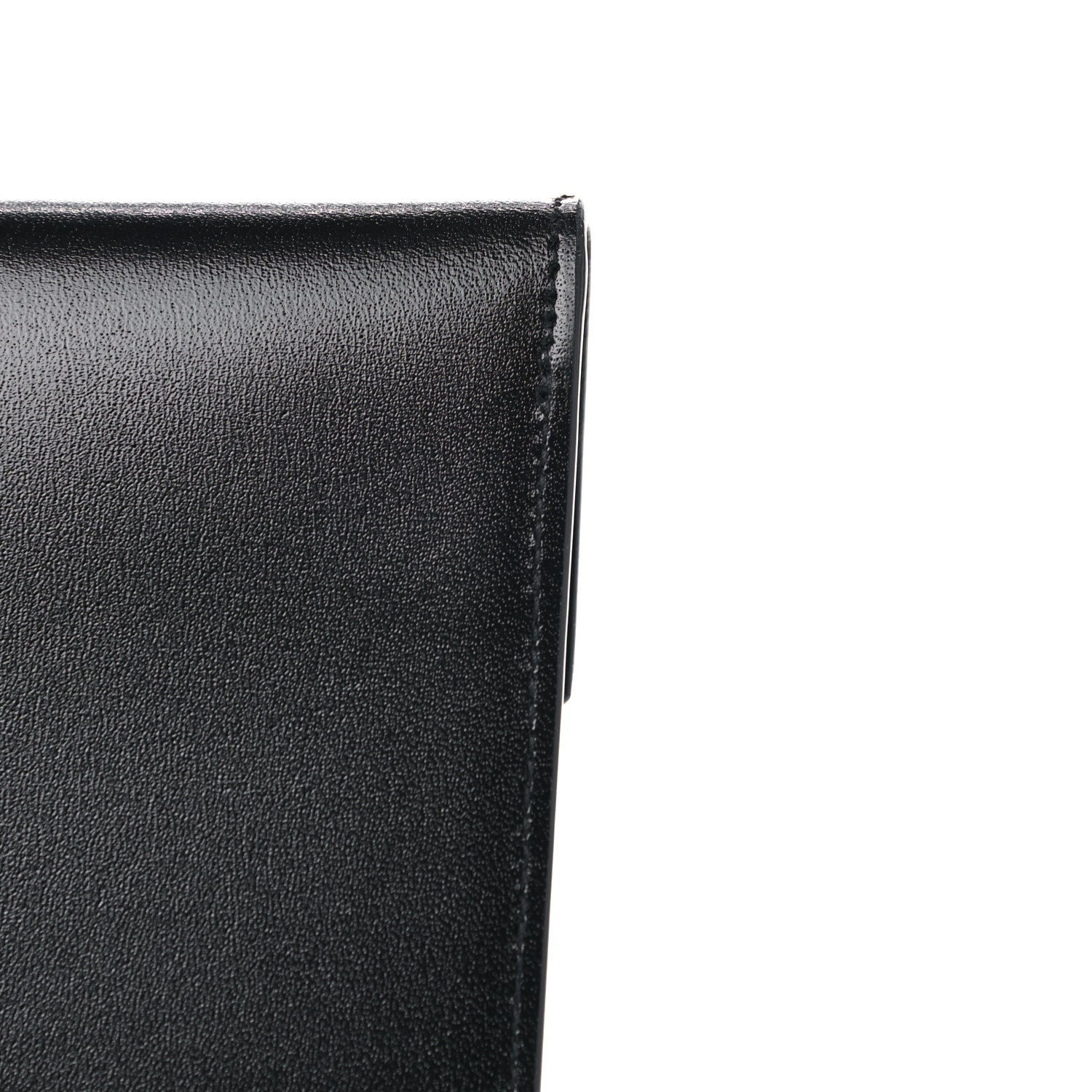 Saint Laurent Smooth Shiny Calfskin Monogram Uptown Pouch Black 13 of 16