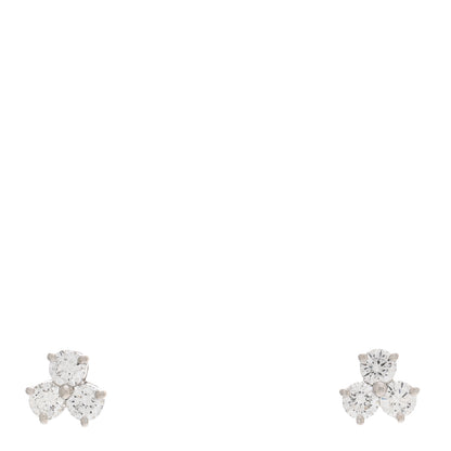 Tiffany Platinum Diamond Aria Earrings 1 of 4
