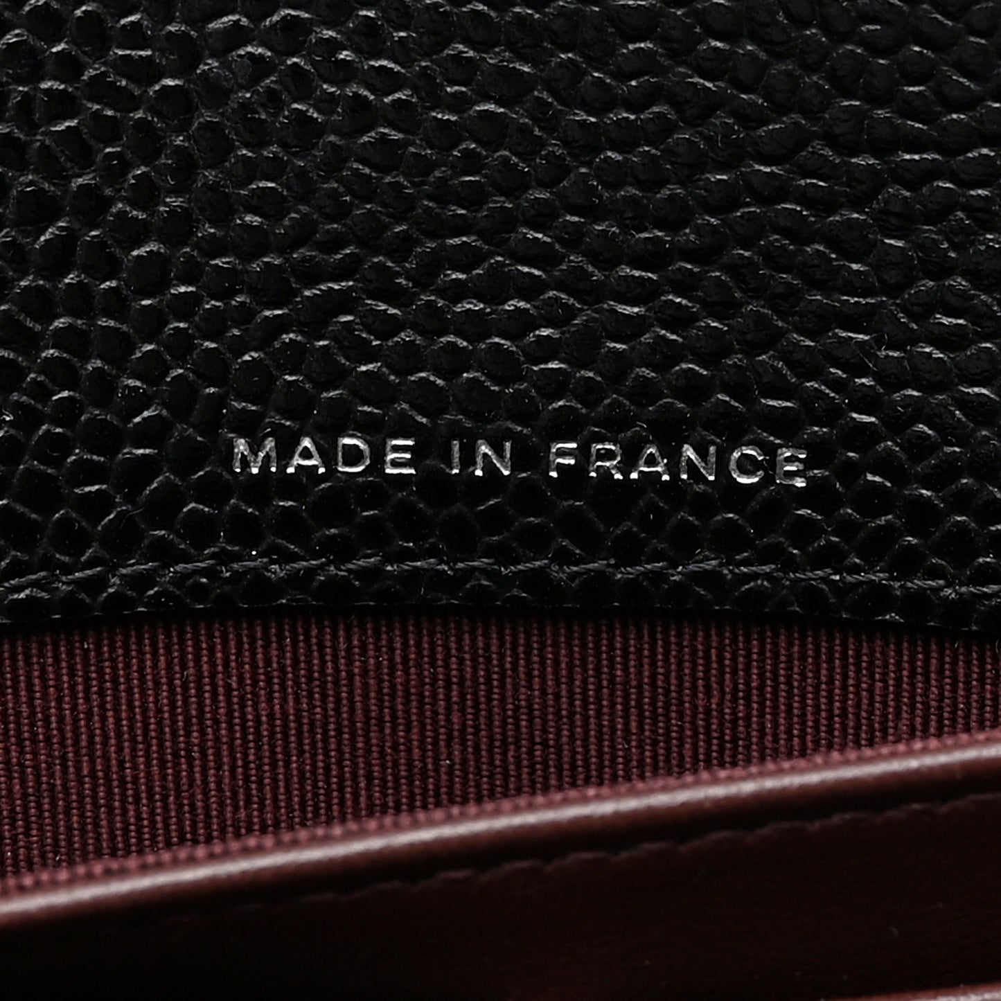 Caviar Quilted Large Gusset Flap Wallet Black