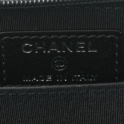 Chanel Caviar Timeless CC Zip Around Coin Purse Black 6 of 10