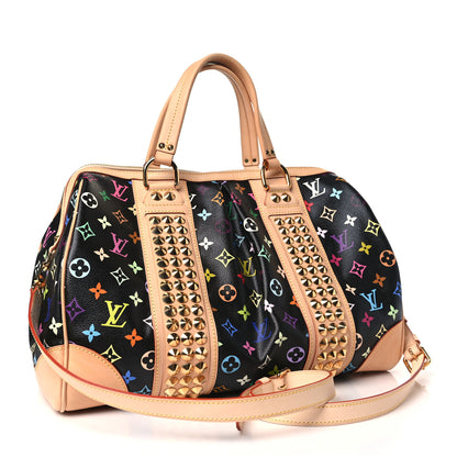Louis Vuitton Monogram Multicolor Courtney GM Black 3 of 9