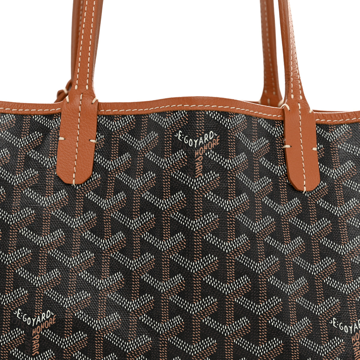 Goyard Goyardine Saint Louis PM Black Gold 9 of 12