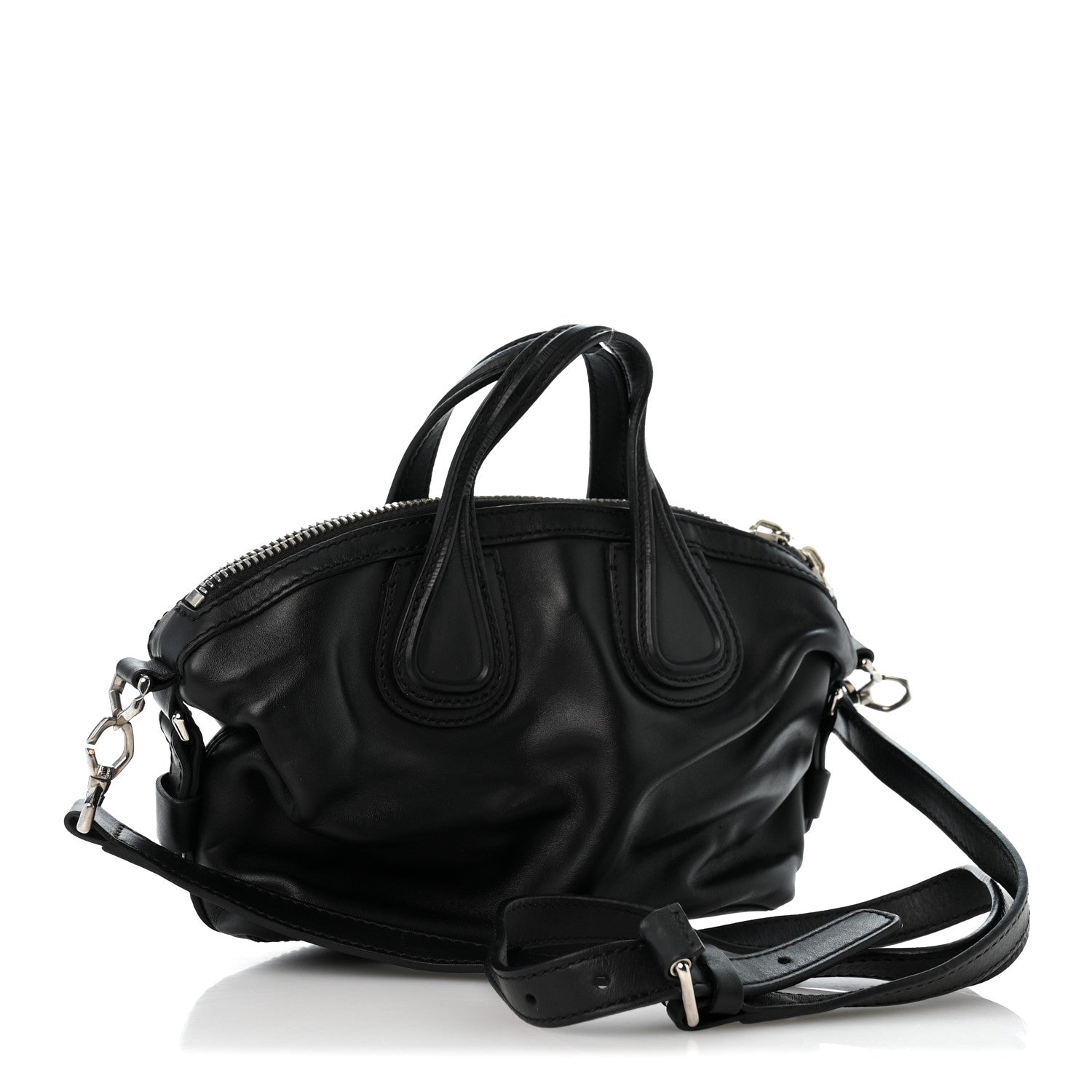 Givenchy Waxed Calfskin Micro Nightingale Black 3 of 12
