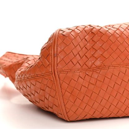 Bottega Veneta Nappa Intrecciato Ball Hobo Orange 8 of 11