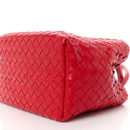 Bottega Veneta Nappa Intrecciato Tote Bag Red 10 of 13