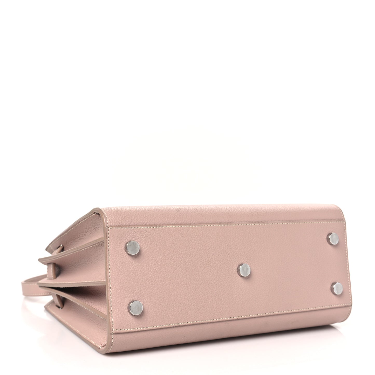 Grained Calfskin Baby Sac De Jour Souple Rose