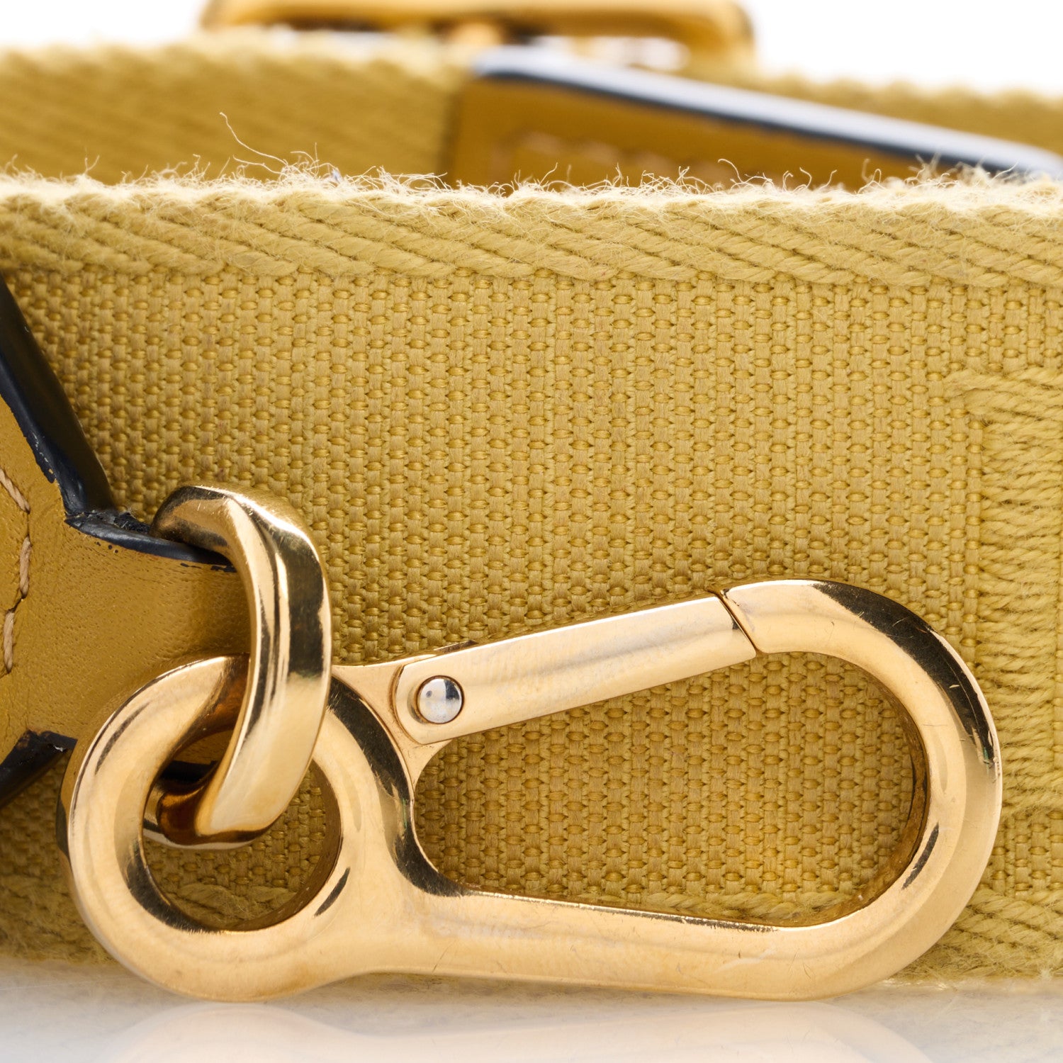 Loewe Calfskin Jacquard Anagram Strap Ochre 2 of 4