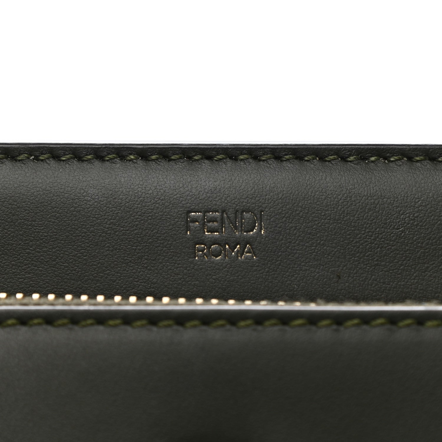 Fendi Vitello Baltico Nappa Flowerland Studded Small Dotcom Click Chain Satchel Verde Prato Multicolor 7 of 12