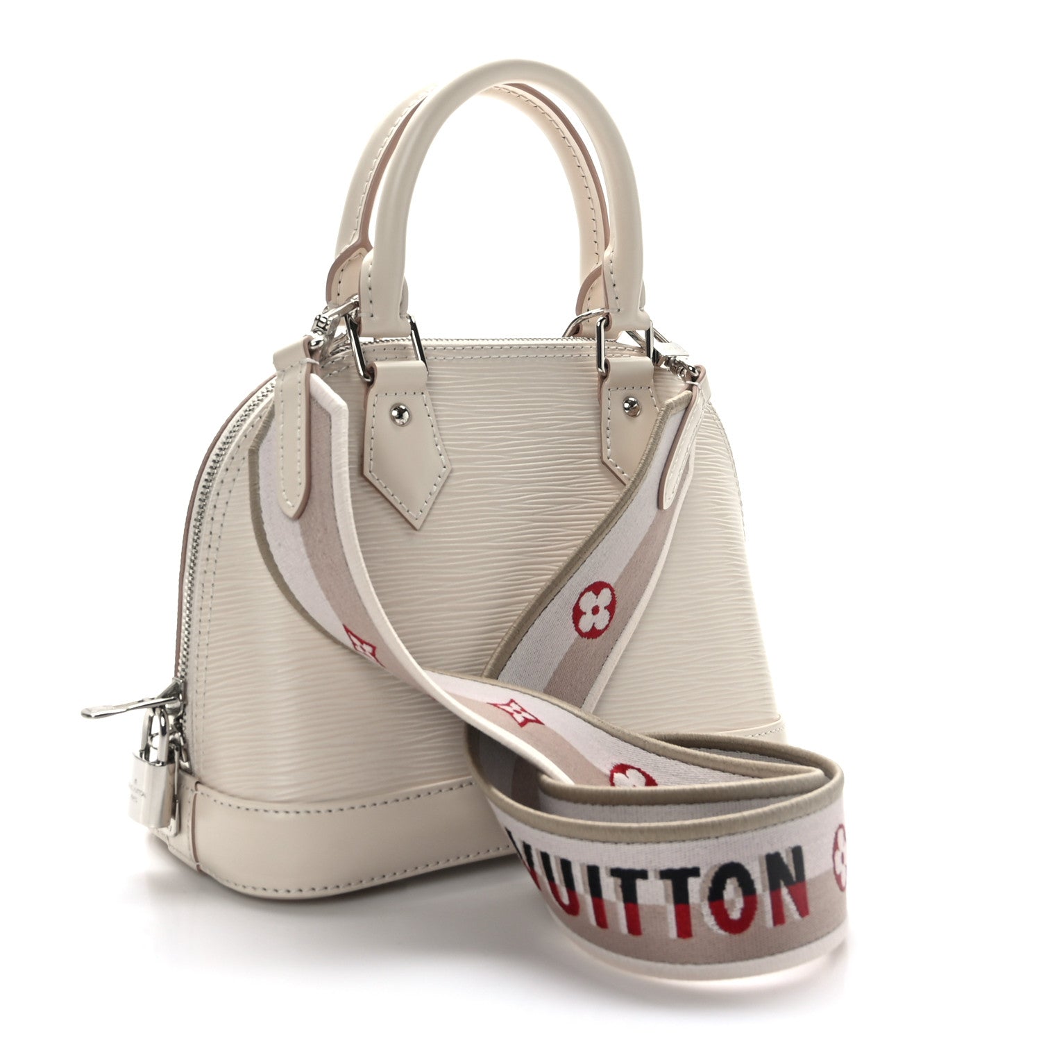 Louis Vuitton Epi Jacquard Alma BB Quartz 3 of 8