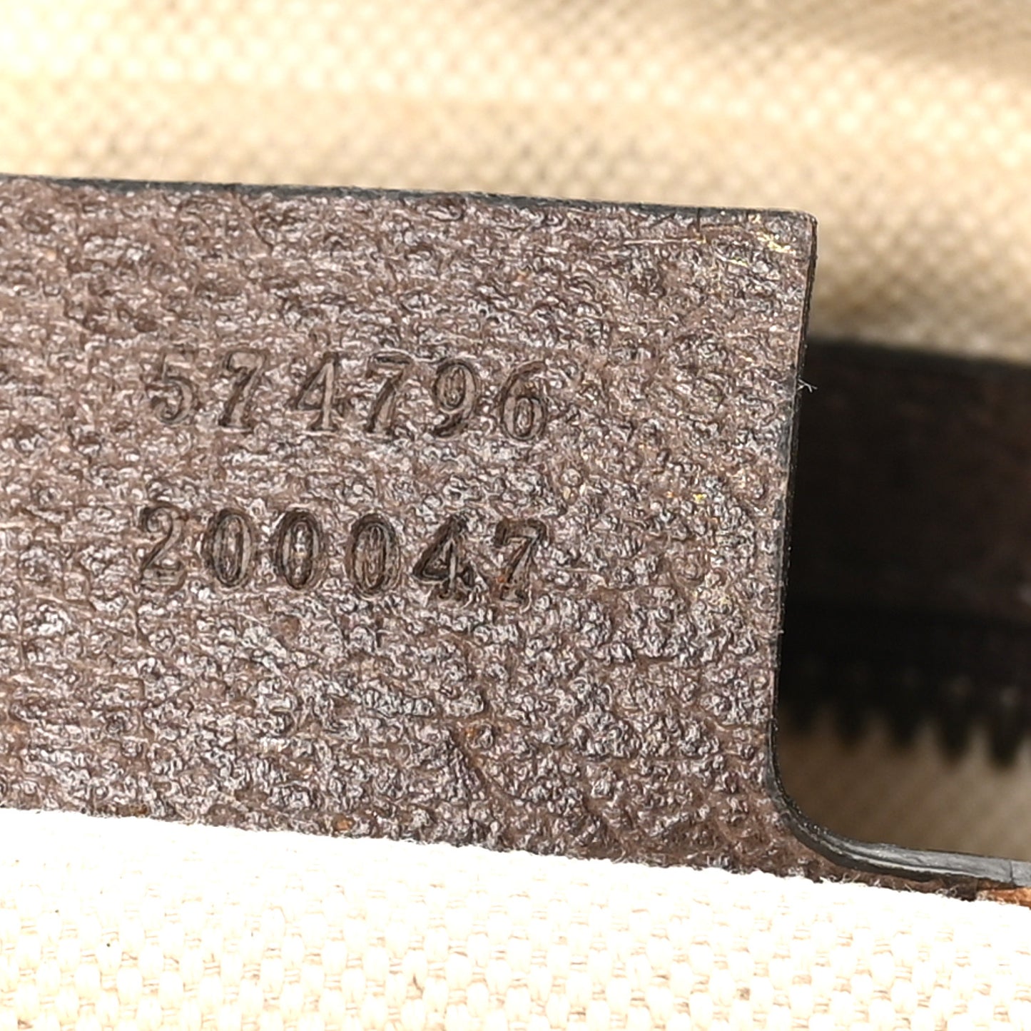 Soft GG Supreme Monogram Medium Ophidia Belt Bag Dark Brown