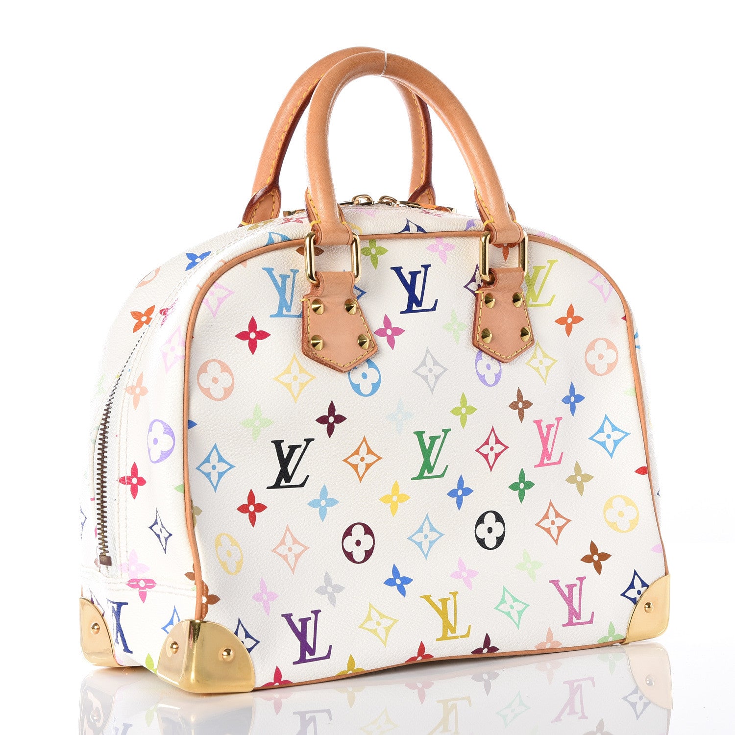 Louis Vuitton Monogram Multicolor Trouville White 2 of 9