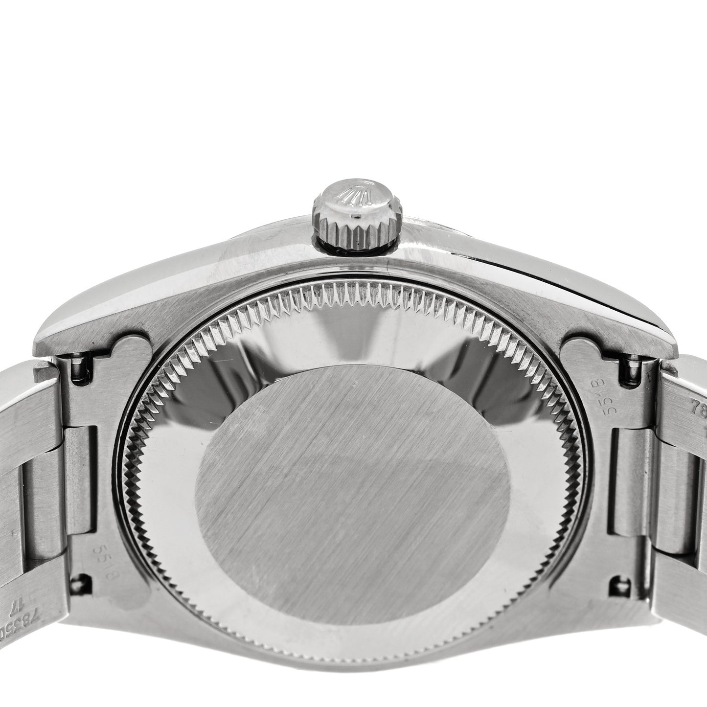 Stainless Steel 31mm Oyster Perpetual Watch Black 77080