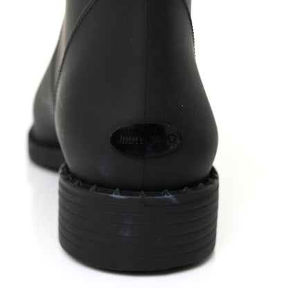 Jimmy Choo Rain Ankle Boots 39 Black 15 of 17
