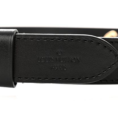 Louis Vuitton Calfskin Odeon PM Adjustable Shoulder Strap Black 3 of 7