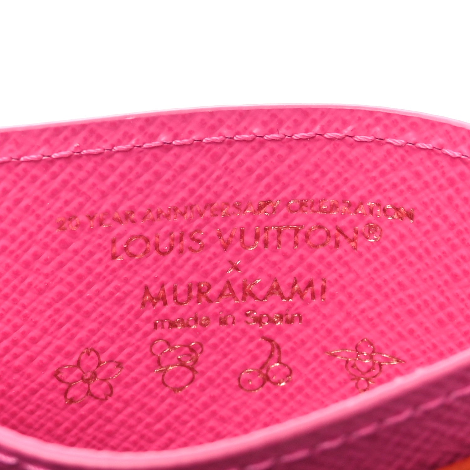 Louis Vuitton LV X TM Monogram Multicolor Card Holder Kawaii Pink 6 of 7