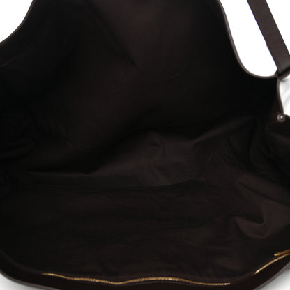 Salvatore Ferragamo Calfskin Large New Line Tote Testa Di Moro 5 of 12