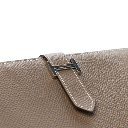 Hermes Epsom Bearn Gusset Wallet Etoupe 8 of 8