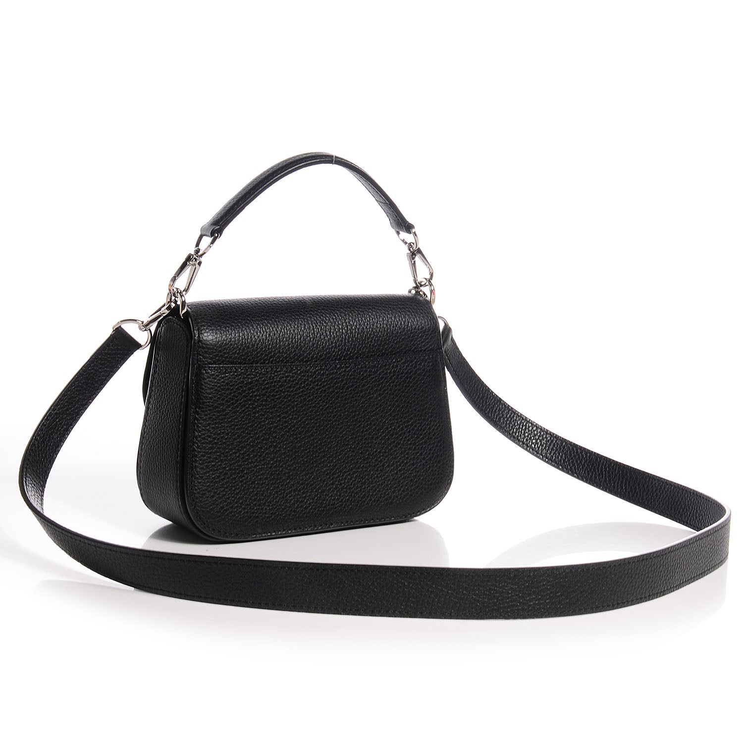 Louis Vuitton Taurillon Vivienne LV Black Silver 3 of 8