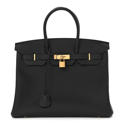 Hermes Togo Birkin 35 Black 1 of 10