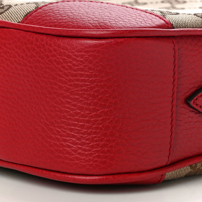 Gucci Monogram Mini Bree Messenger Bag Red 11 of 11