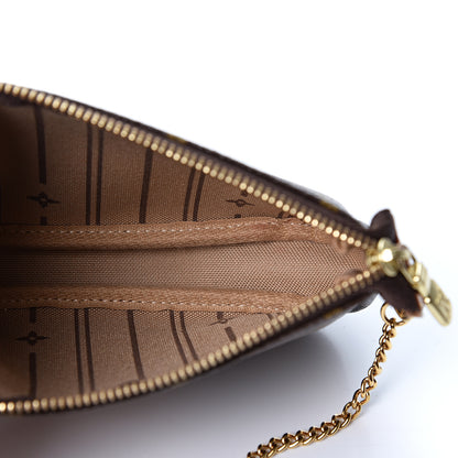 Louis Vuitton Monogram Complice Trunks and Bags Mini Pochette Accessories Beige 4 of 9