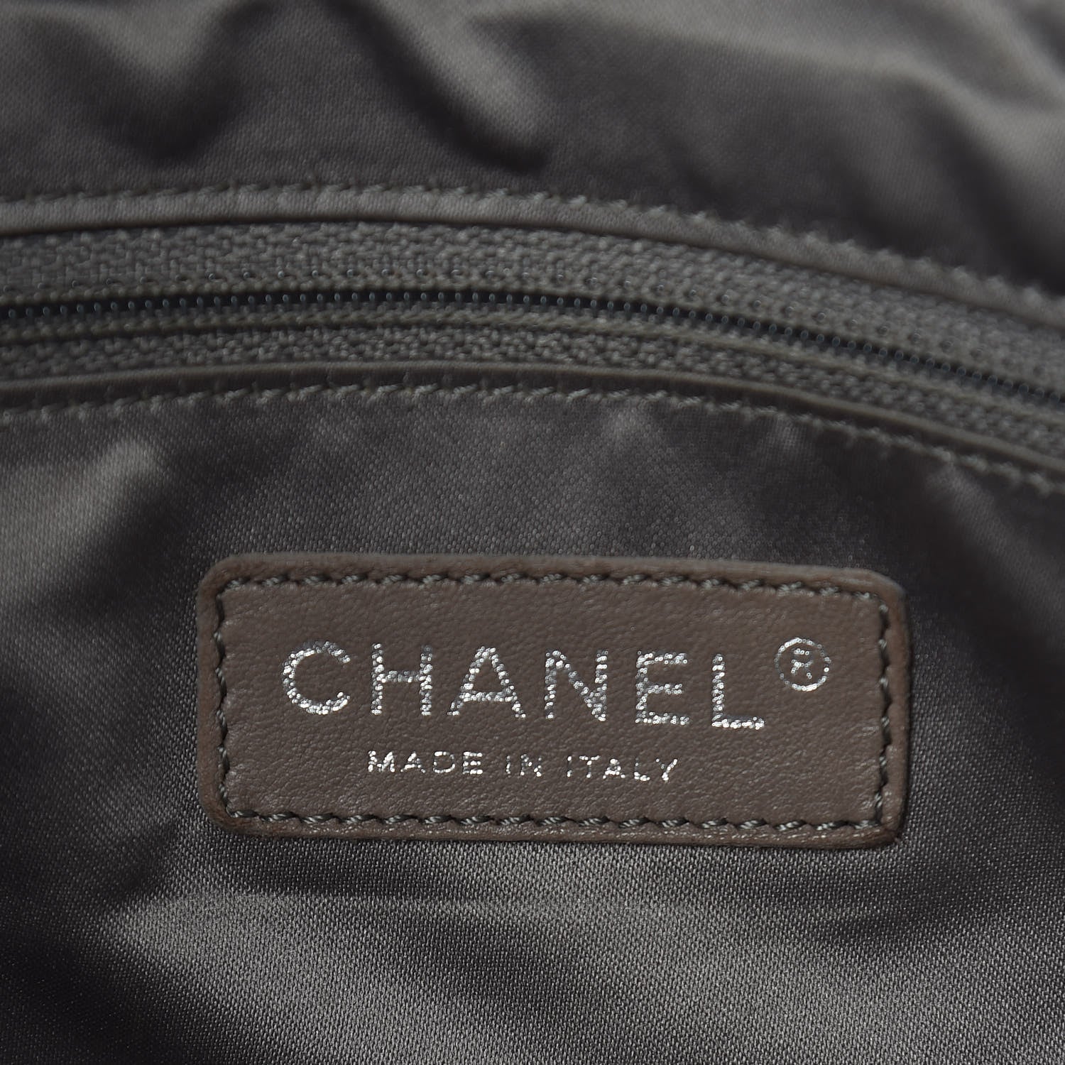 Chanel Tweed Lambskin Drawstring Tweedy Tote Black 6 of 9