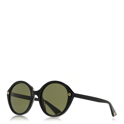 Gucci Acetate Round Sunglasses GG0023S Black 1 of 7