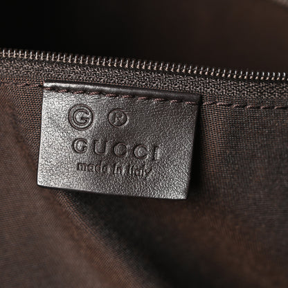 Gucci Guccissima Large Business Tote Dark Brown 6 of 10