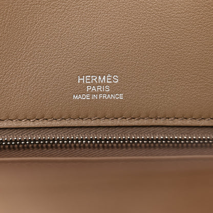 Hermes Veau Doblis Swift Grizzly Birkin 25 Gris Caillou Etoupe 6 of 11