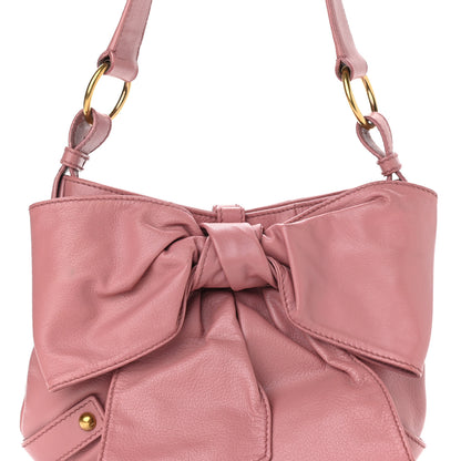 Saint Laurent Chevre Bow Handbag 7 of 14
