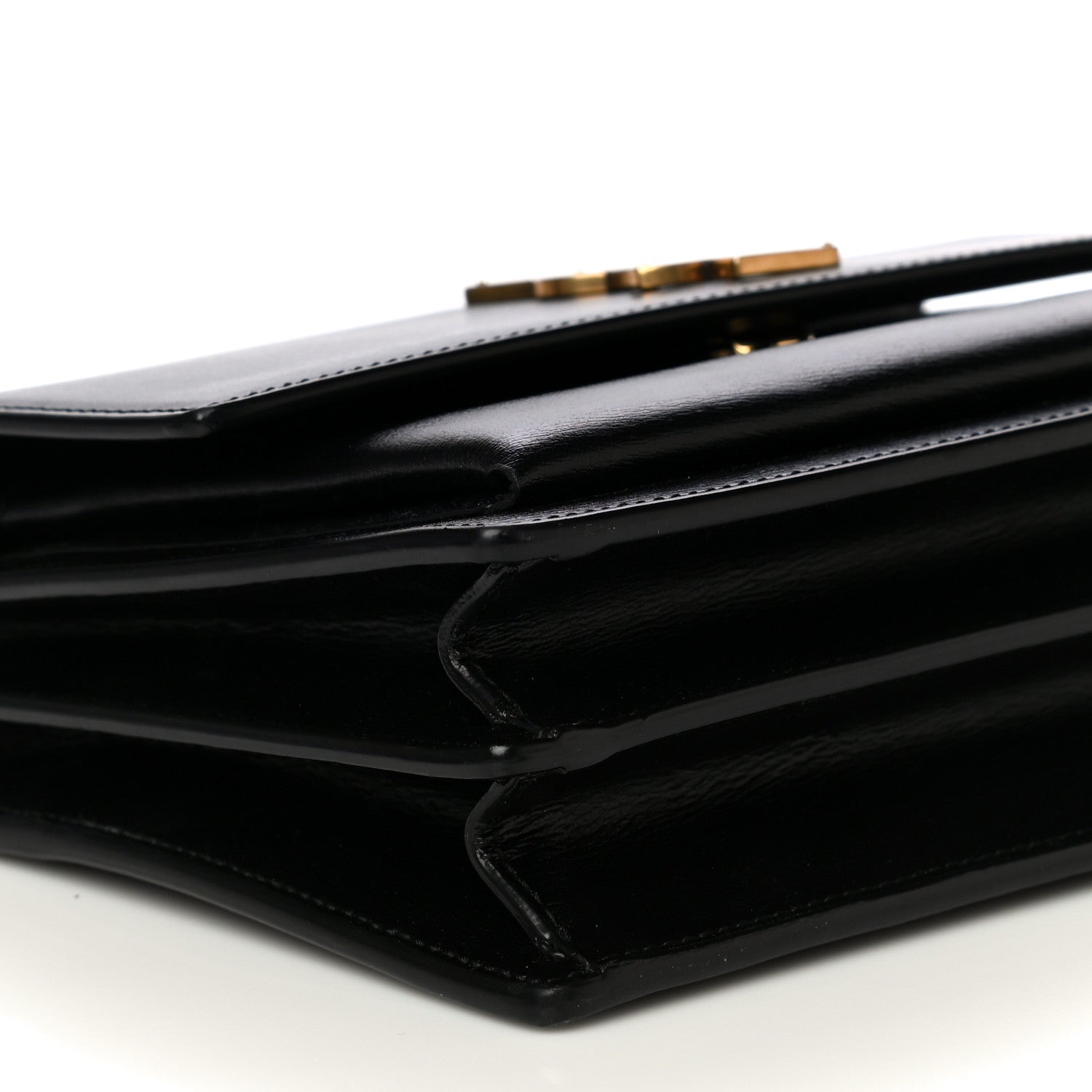 Saint Laurent Calfskin Medium Monogram Sunset Black 10 of 16