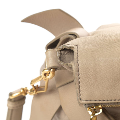 Miu Miu Vitello Medium Bow Bag Beige 18 of 18