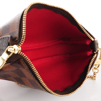 Louis Vuitton Damier Ebene Mini Pochette Accessories 7 of 9