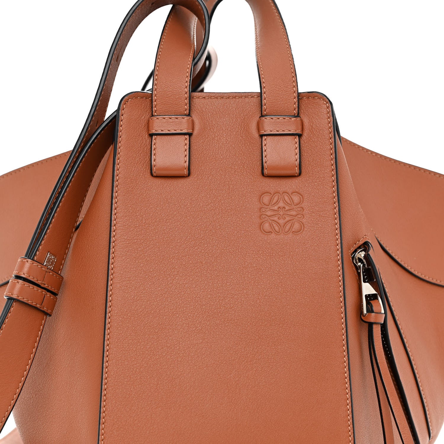 Loewe Calfskin Small Hammock Shoulder Bag Tan 8 of 11