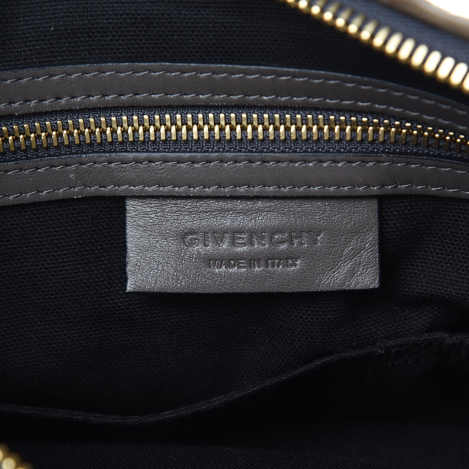 Givenchy Tumbled Sheepskin Medium Pandora Charcoal 6 of 11