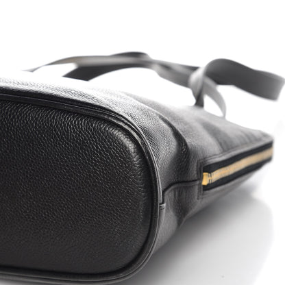 Chanel Caviar Large CC Shoulder Bag Black 12 of 20