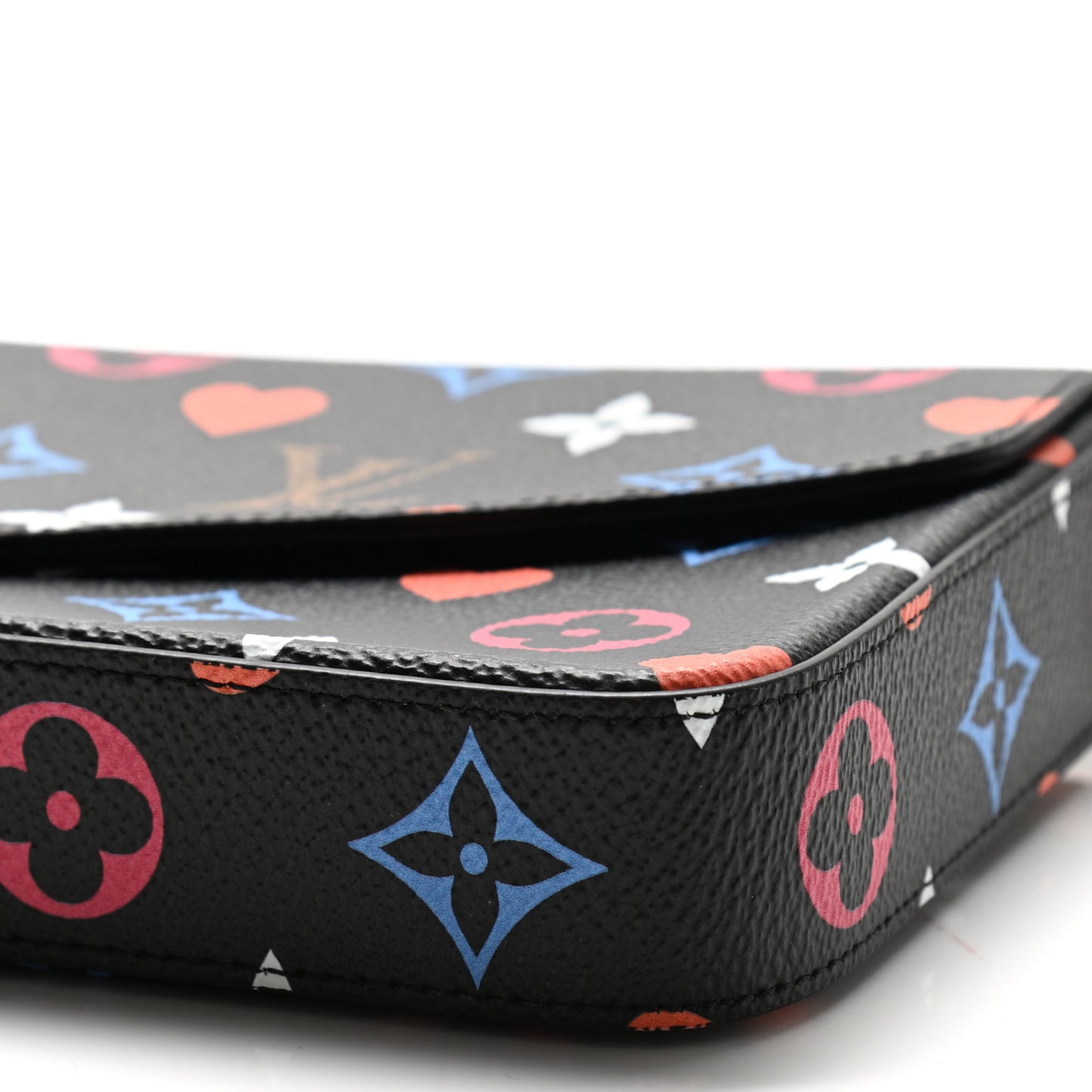 Game On Felicie Chain Wallet Black