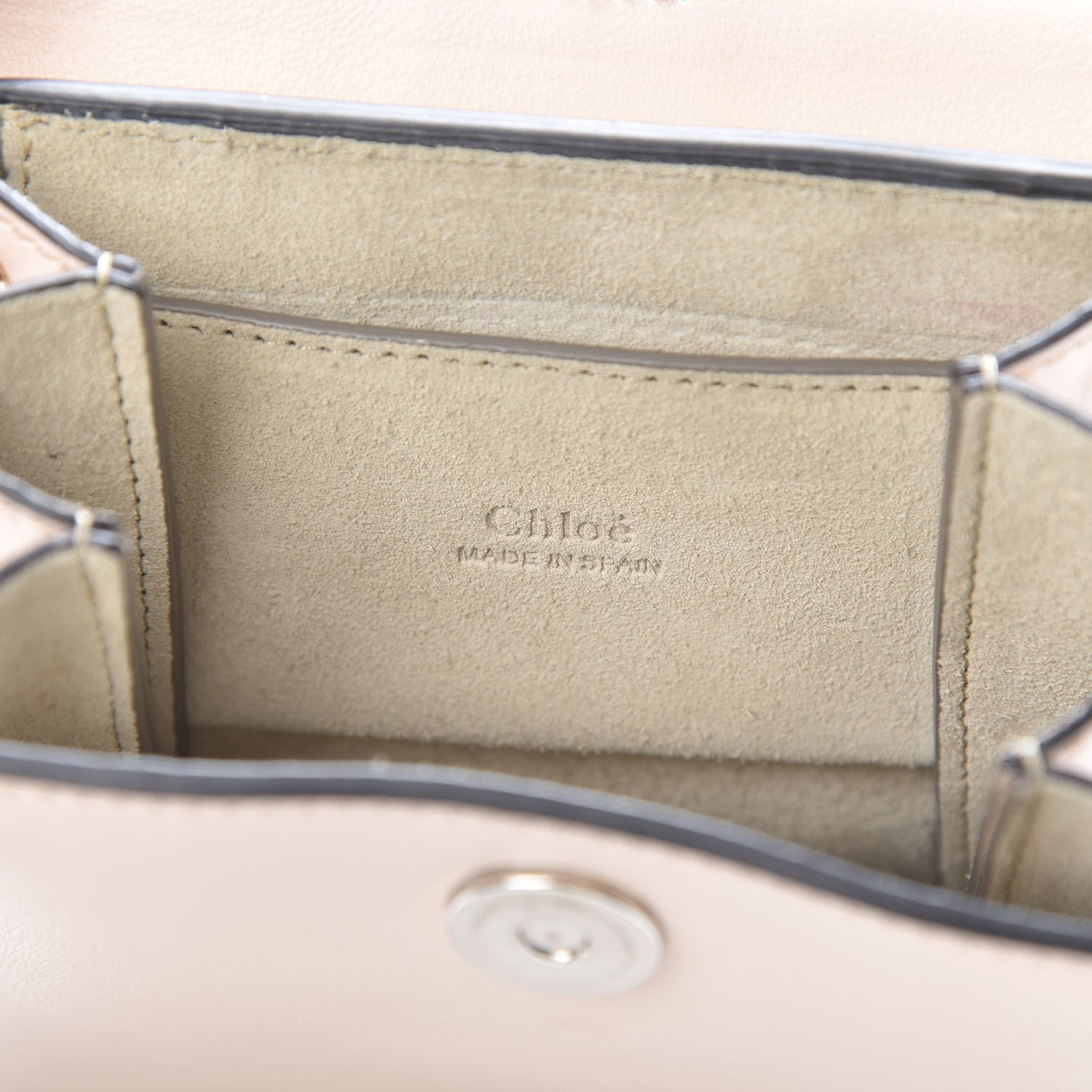 Chloe Suede Calfskin Mini Faye Bracelet Bag 6 of 13