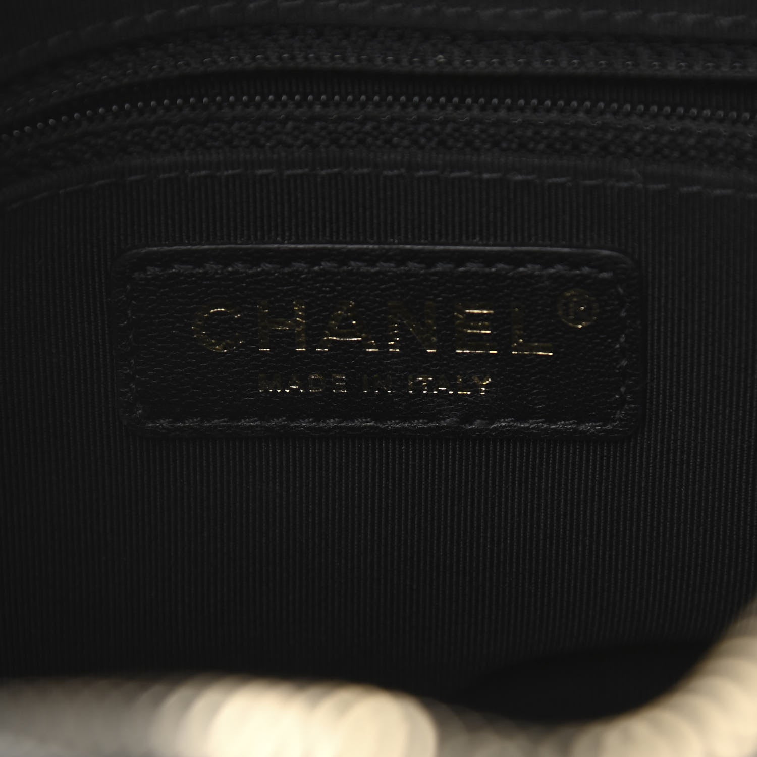 Chanel Caviar Quilted Small In & Out Camera Case Black 6 of 11