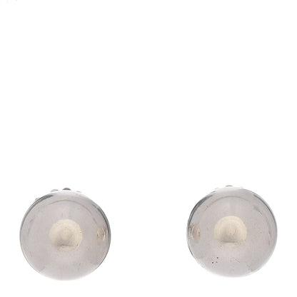 Tiffany Sterling Silver 14mm HardWear Ball Earrings 1 of 5