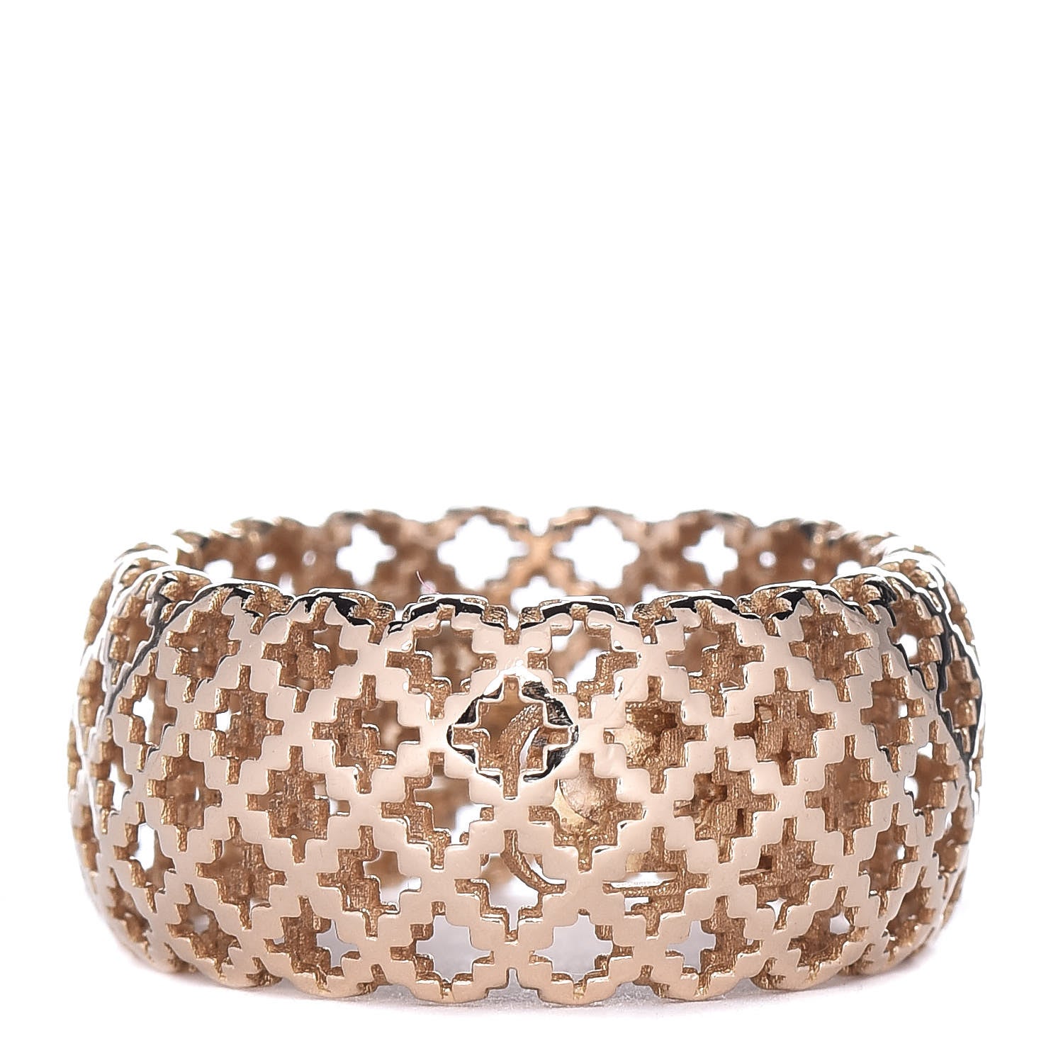 Gucci 18K Yellow Gold Diamantissima Ring 54 7 1 of 4