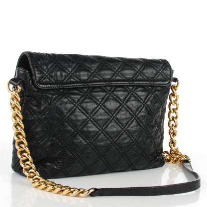 Marc Jacobs Lambskin Quilted The Large Single Flap Black 3 of 7