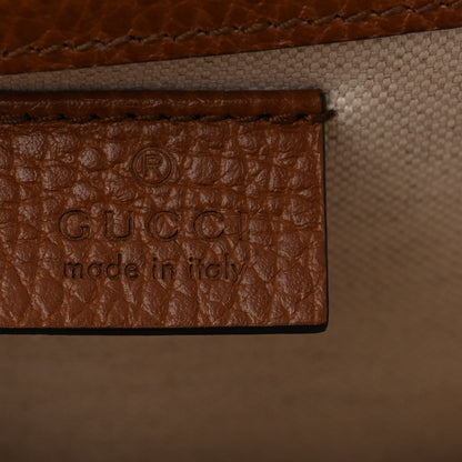 Gucci New Denim GG Monogram Dollar Calfskin Enamel Small Dionysus Shoulder Bag Blue Tea Cuir Epilog Electric Blue 6 of 11
