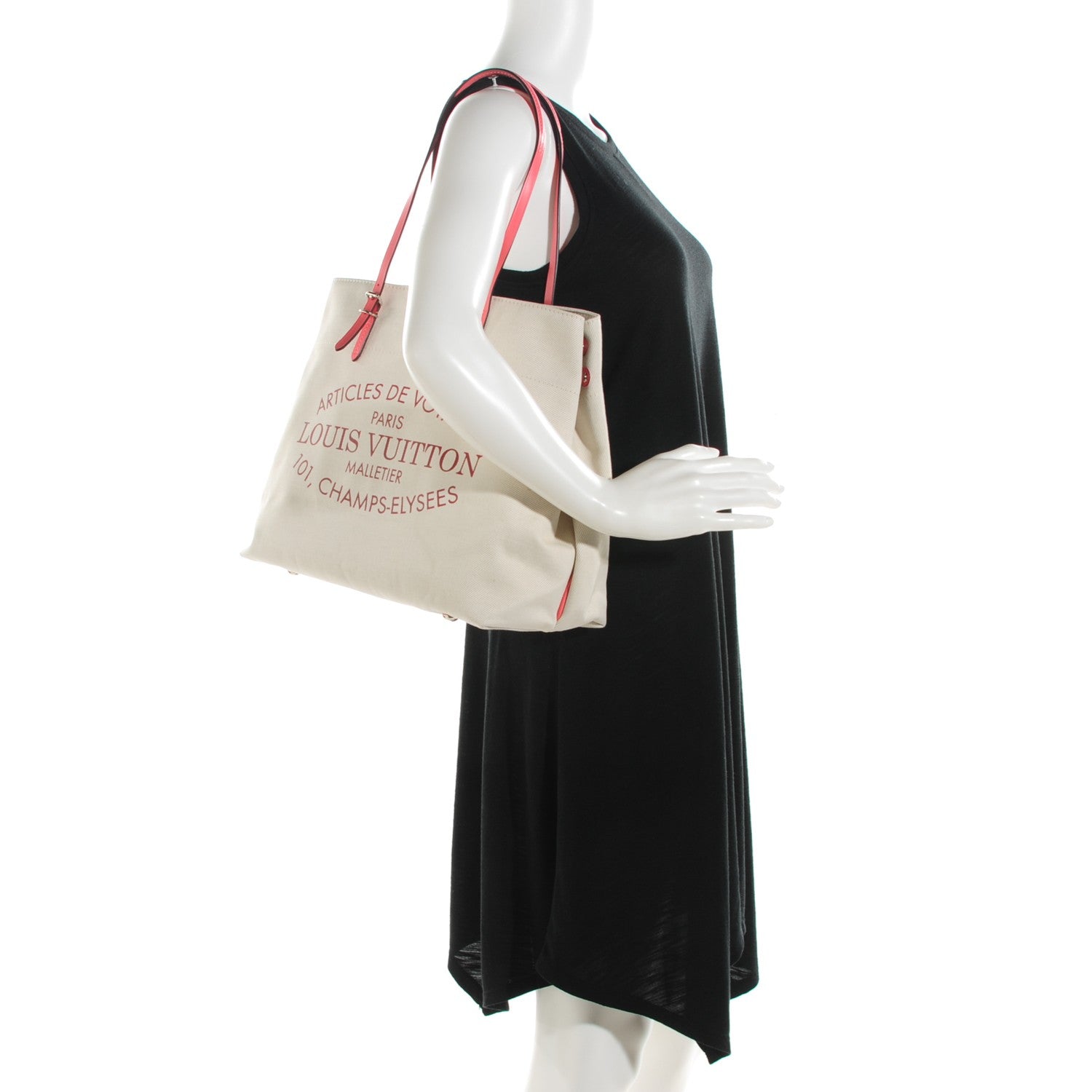 Louis Vuitton Toile Articles De Voyage Cabas MM Corail 2 of 7