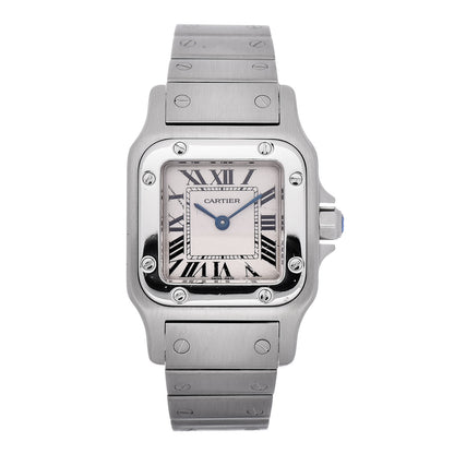 Cartier Stainless Steel 24mm Santos de Galbee Quartz Watch 1 of 6