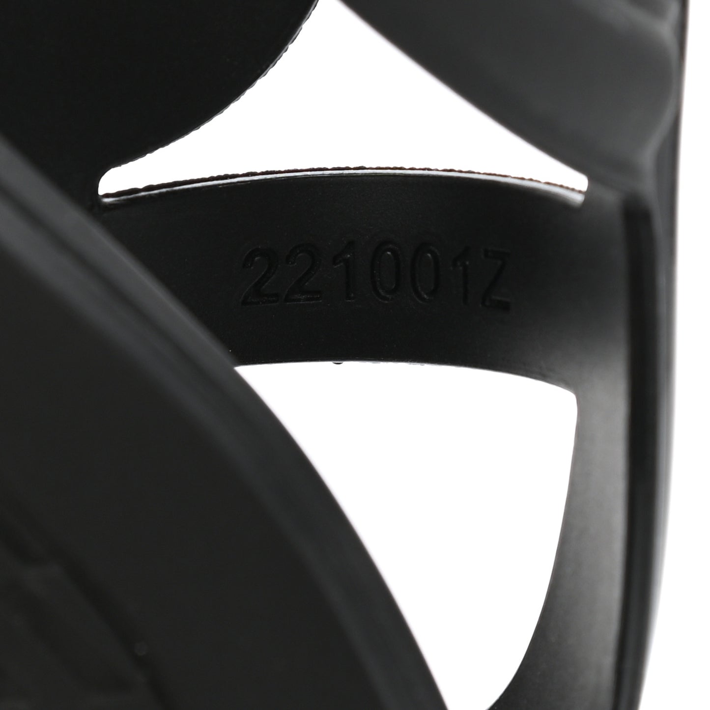 Rubber Womens Egerie Sandals 37 Black